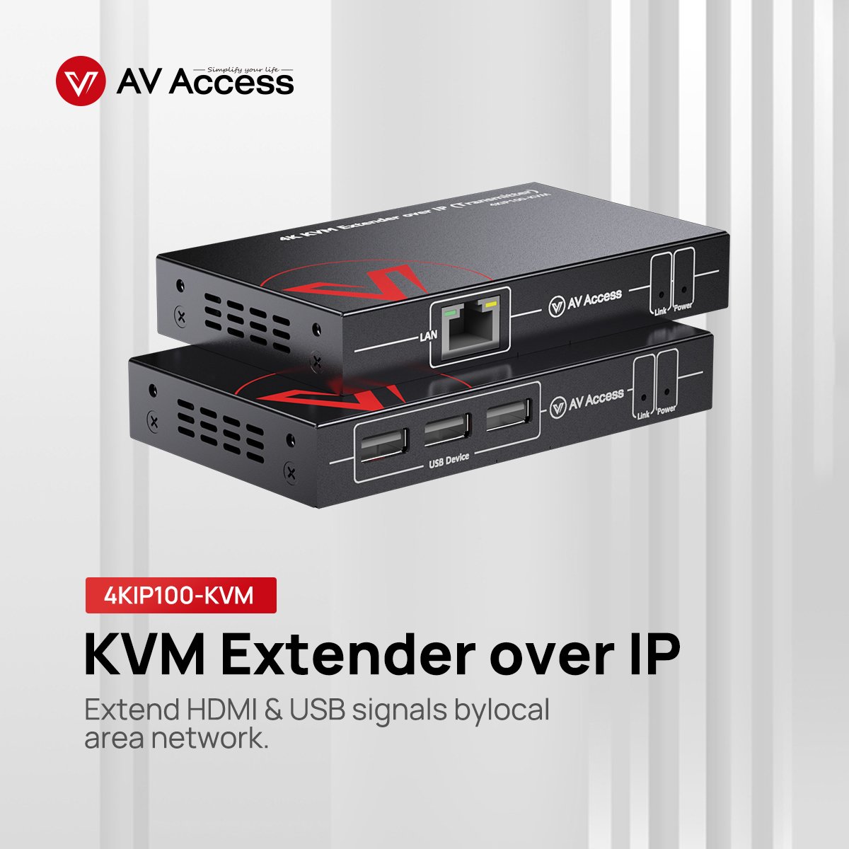 AV Access 4KIP100-KVM
