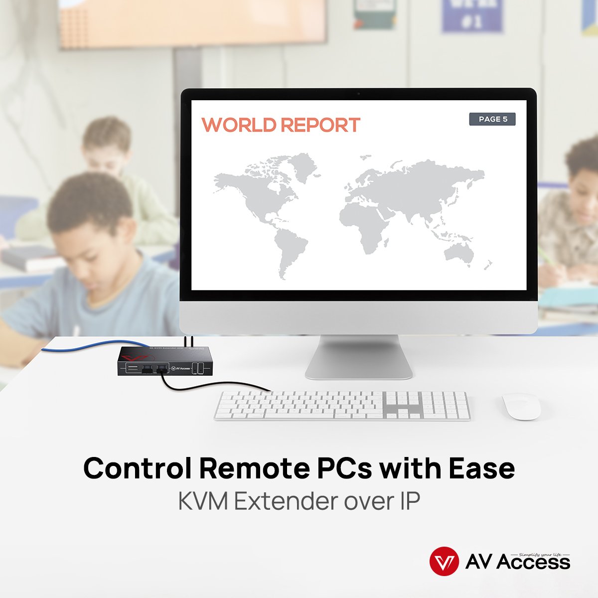 AV Access 4KIP100-KVM