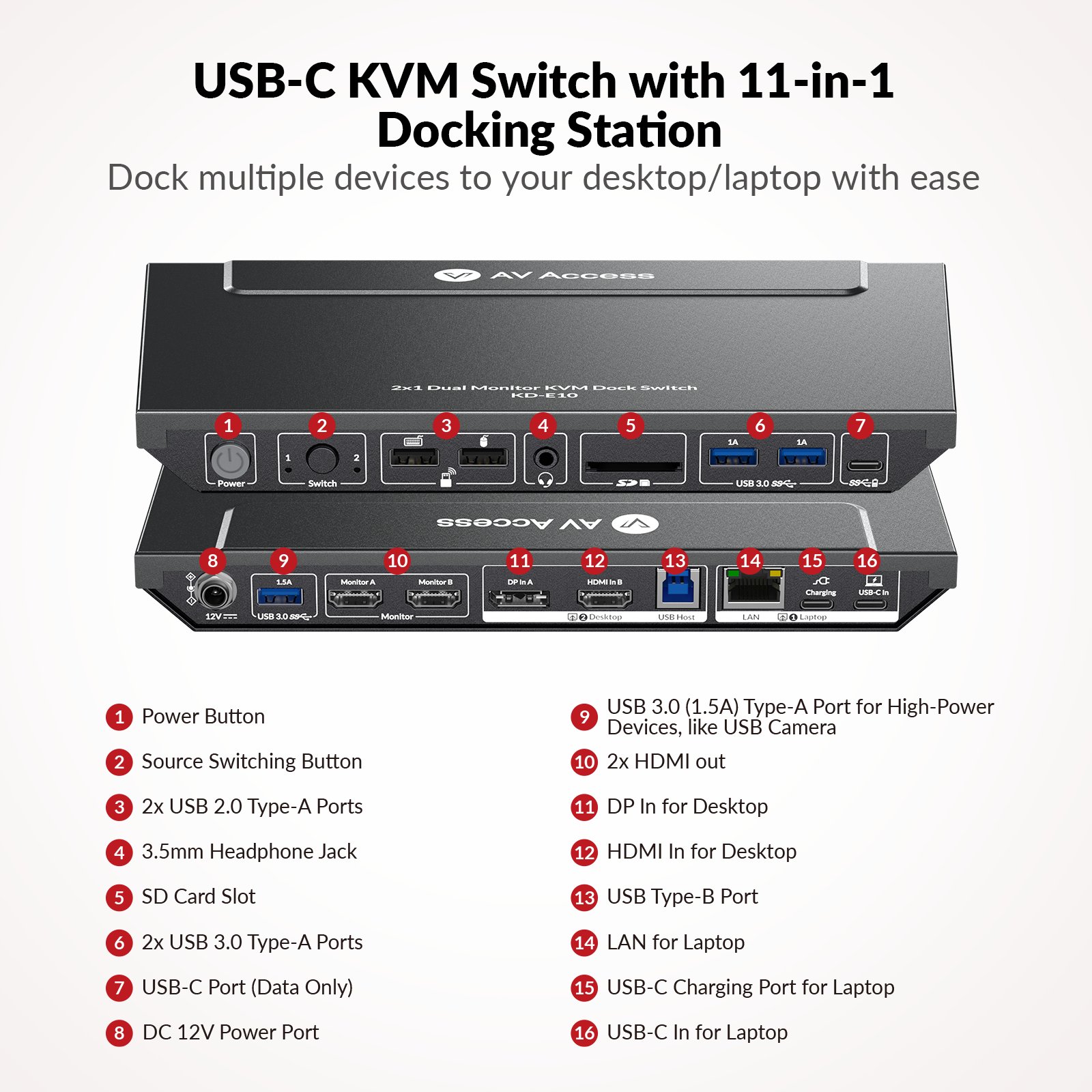 AV Access KD-E10